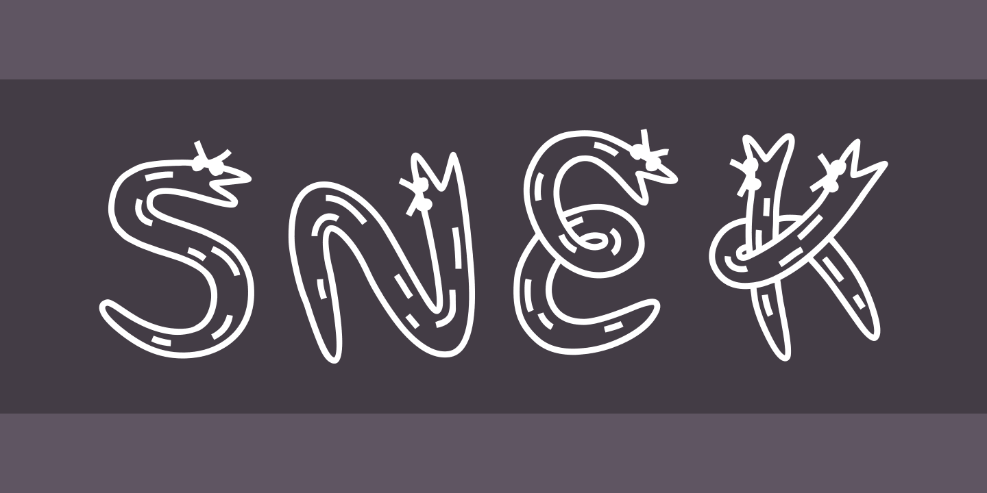 Font Snek